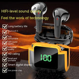 Wireless Binaural, New Smart Digital Display, Noise-reduction Bluetooth Headset