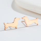 Cute Elf Animal Stud Earrings for Women – Trendy INS Style