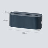 Power Strip Wire Case, Cable Storage Box, Anti Dust Charger Socket Organizer, Network Line Storage Bin, Charger Wire Management
