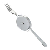 Stainless Steel Pizza Cutter with Knife and Fork