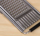 Stainless Steel Kitchen Grater – Vegetable Slicer and Peeler Gadget