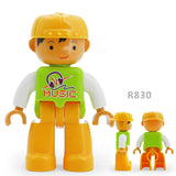 Large-particle Building, Block Dolls