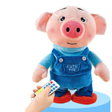 Remote Control Electronic Plush Robot, RC Toy for Kids – Walks, Talks & Sings