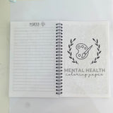 Mental Health Notebook, Stress Management Notepad