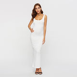 Women’s Polyester Spandex Long Skirt