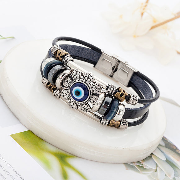 Turkish Blue Eye Alloy Accessories Bracelet