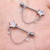 Metal Color Diamond Nipples' Jewel