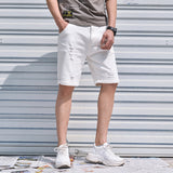 Men's Korean Style Denim Shorts