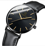 Men’s Minimalist Quartz Wristwatch – Business Fashion Belt Strap, Students' Watch