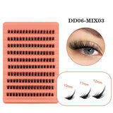 10 Rows Segmented, Large Capacity, False Thick Eyelashes