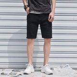Men's Korean Style Denim Shorts