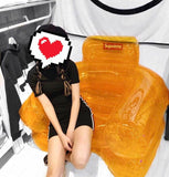 Trendy Sofa Chair, Transparent Leisure Stool