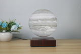 Magnetic Floating LED Night Light, Levitating Earth Jupiter Lamp
