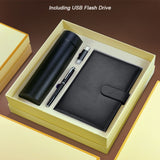 Notebook & USB Flash Drive Thermal Insulated Cup Gift Set
