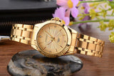 Luxury Brand Men and Women's Gold Dress Stainless Steel Watches