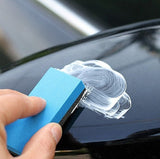 Car Scratch Remover, Scratch Repair Sponge + Wax