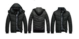 Men’s Hooded Cotton Jacket, Thick Winter Wear in Korean Style