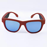 Bone Conduction Bluetooth Audio Sunglasses – Open-ear Wireless Smart Eyewear with Noise-canceling Microphone & UV Protection