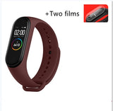 Global Version Xiaomi MI 3 Fitness Tracker, 0.78 OLED Touch Screen 50M Waterproof Band Smart Bracelet