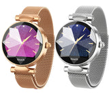 Steel Band Female Bracelet for Measuring Heart Rate and Blood Pressure
