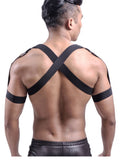 Large Chest Band, Muscular Men's Fitness Sling, Vest, Shoulder Strap