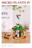 Small Particle Flower Pot, Block Toy