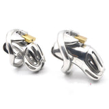 Stainless Steel Electric Shock Chastity Lock, Catheter Device