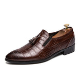 Pointed Leather Shoes for Men