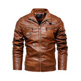 European Code, Men's Leather Jacket, Gents' PU Coat