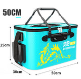 Folding Bucket Eva Fish Protection Container