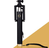 Three Generations of Line-controlled Self-timer Rods, Telescopic Convenient Aluminum Alloy Selfie Device