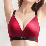 Ice Silk Nursing Bra for Maternity, Thin Stretch Comfortable Underwear