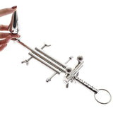 Stainless Steel Catheter, Anal Locking Chastity Device