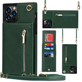 Zipper Phone Case, Crossbody Phone Cover with Strap