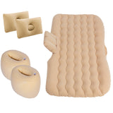 Inflatable Camping Car Air Mattress, Travel Outdoor Pillow Bed