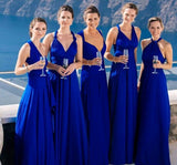Long Party Gown, Club Floor-length Summer Backless Maxi Dress, Multiway Bridesmaids Boho Women's Vestidos