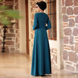 Muslim Women's Evening or Banquet Dress, Worship Robe