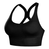 Accent Sports Bra with Fixed Shoulder Strap