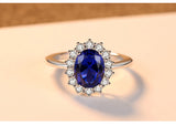 Royal Blue Trendy Ring