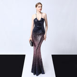 Sequined Evening Dress
