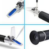Refractometer Alcohol Detector Liquid Tester