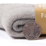 Men’s Winter Thick Terry Thermal Socks – Warm Rabbit Wool Blend for Cold Weather