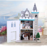 Moonlight Castle, DIY Cottage Hand-assembled House Model