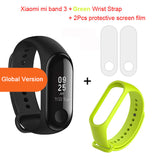 Global Version Xiaomi MI 3 Fitness Tracker, 0.78 OLED Touch Screen 50M Waterproof Band Smart Bracelet