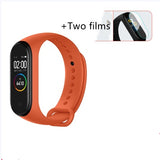 Global Version Xiaomi MI 3 Fitness Tracker, 0.78 OLED Touch Screen 50M Waterproof Band Smart Bracelet