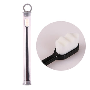 Ultra-fine Super Soft Bristle Deep Cleaning Brush, Oral Teeth Care Cleaning Travel Tool