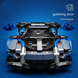 Racing Car Assembling Small Particles Plastic Building Blocks Children's Toys