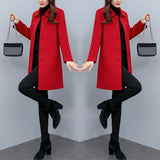 Autumn and Winter Woolen Coat for Women