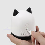 Cat Mini Desktop Vacuum Cleaner – Portable Handheld Dust Suction Eraser for Office & Students