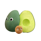 Avocado Plush Toy – Soft Stuffed Doll, Kids' Gift & Home Cushion